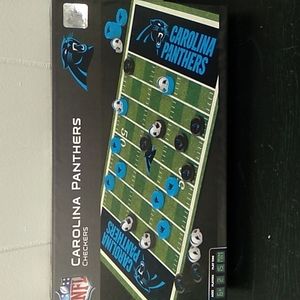 NIB NFL CAROLINA PANTHERS CHECKERS GAME